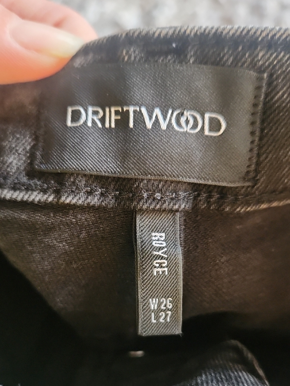 NWT DRIFTWOOD Royce‎ After Party High Waist Crystal Embellished Jeans Size 26 - Picture 13 of 15